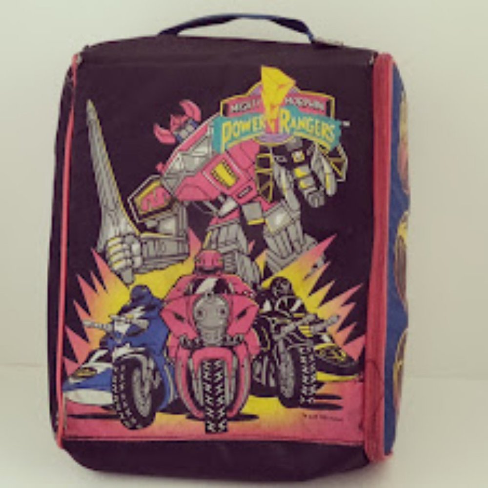 Vintage Mighty Morphin Power Rangers 1983 Backpack by Saban